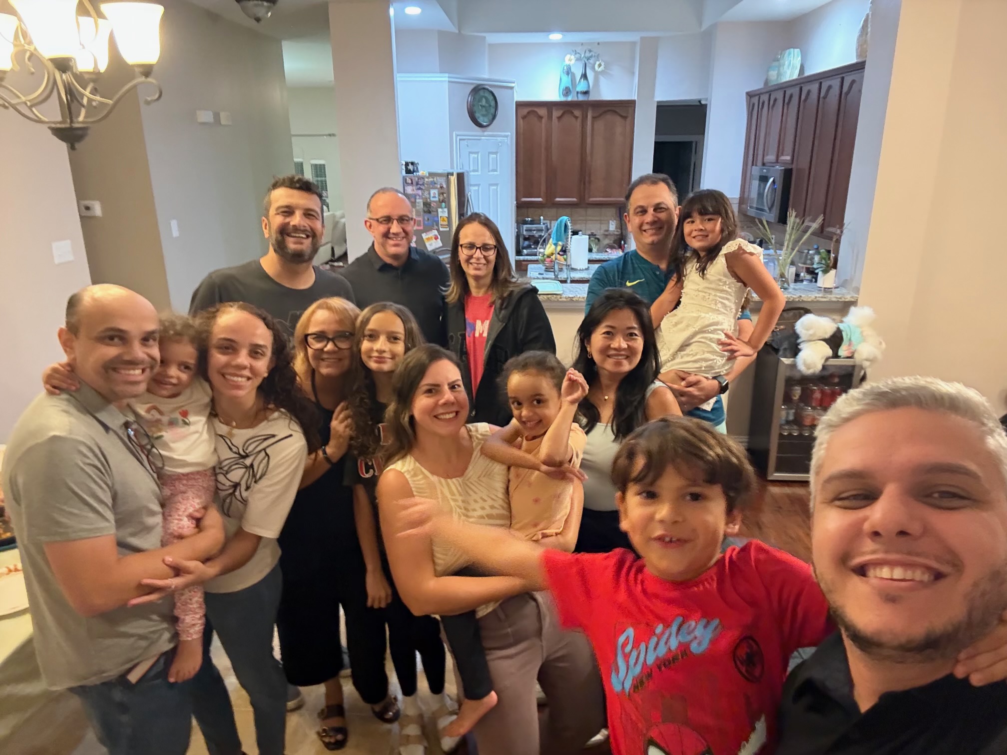 Another gathering for fellowship in a home